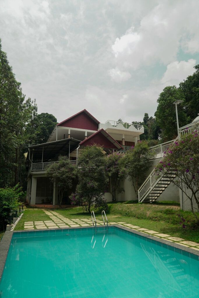 private pool villa in munnar