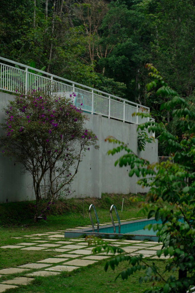private pool villa in munnar