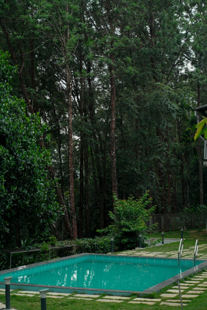 private pool villa in munnar