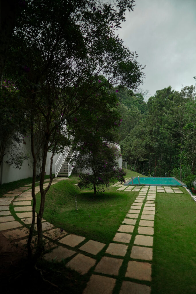 private pool villa in munnar