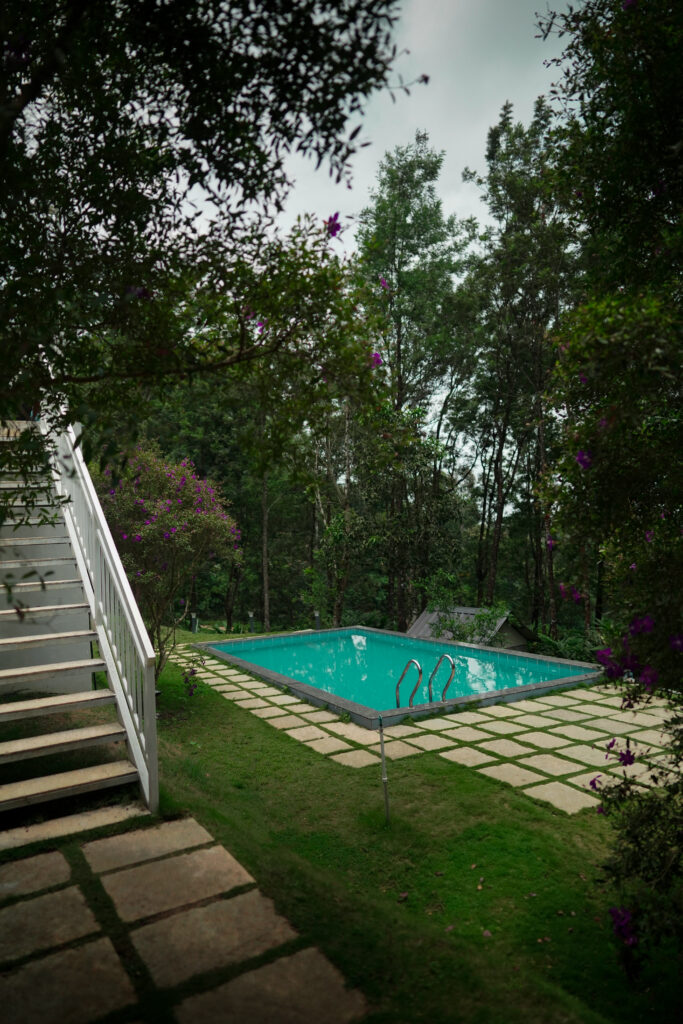 private pool villa in munnar