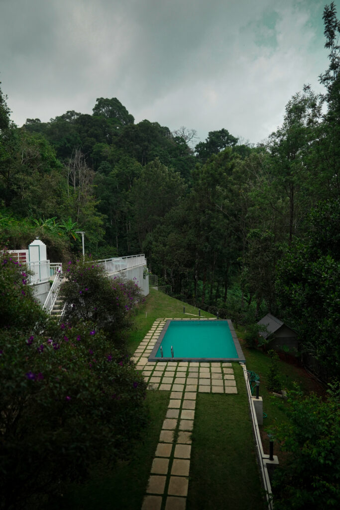 private pool villa in munnar