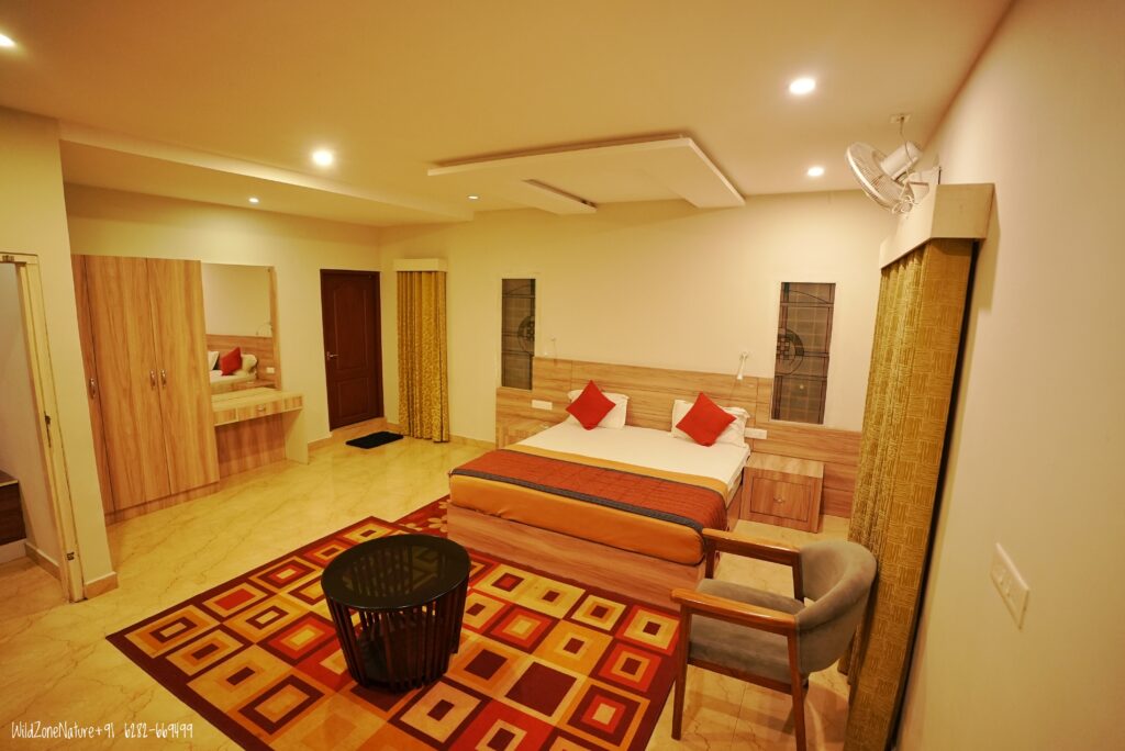 Private holiday villa in Munnar with forest view